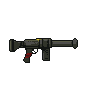 Pixel Art: rocket launcher game item