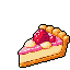 Pixel Art: set of sweets