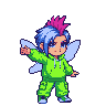 Punk Pixie Girl: Neon Streetwear Fairy Adventure