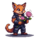 Fox's Rose Gift: Sweet & Tough Romantic Charm