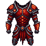 Pixel Art: demon body armor - game item