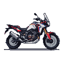 Pixel Art: Moto África Twin