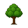 Pixel Art: tree