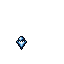 Ethereal Blue Spirit in Infinite Void