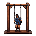 Pixel Art: hangman execution