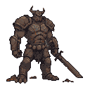 Pixel Art: Quero que você crie um boss pra jogar de plataforma 2d, ele ...