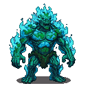 Pixel Art: earth elemental