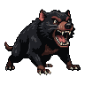 Pixel Art: tasmanian devil