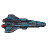 Pixel Art: spaceship arcade style