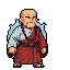 Pixel Art: unique 2d fighter characters
