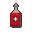 Pixel Art: red potion