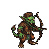 Goblin Archer Ready to Strike: RPG Fantasy Encounter