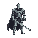 Pixel Art: knight champion