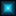 Concentric squares radiating from a central white square, transitioning through shades of cyan and deep blue.