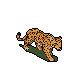 Pixel Art: set of isometric tropical animals