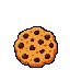 Cozy Pixel Chocolate Chip Cookie: Warm & Nostalgic Treat