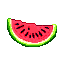Pixel Art: watermelon (generated with AI and edited by Alouka).