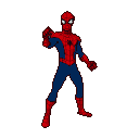 Pixel Art: Spider man