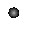 A softly glowing gray orb in a dark expanse.