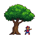 Pixel Art: tree