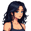 Pixel Art: Melina with good form