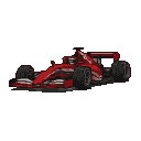 Pixel Art: f1 race car