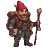 Pixel Art: gnome scaut