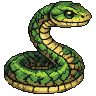 Pixel Art: snake