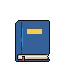Pixel Art: set of school items