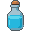 Pixel Art: mana potion