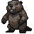 Pixel Art: beaver mutant