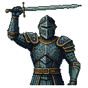 Pixel Art: knight