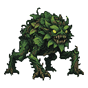 Pixel Art: 4 legged plant monster