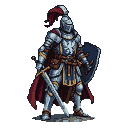Pixel Art: knight