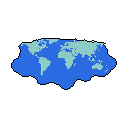 A map of a vast ocean - Pixel Art | generated with AI by Feneld Bard