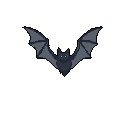 bat - Pixel Art | generated with AI by Rivtris Bard