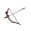 A stylized, fiery phoenix bursts from the darkness in this pixel art, its warm orange and red hues suggesting dynamic flight and mythical power. The abstract bird shape ascends against a stark black background, radiating a sense of energy and transformation.