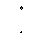A lone, muted blue-purple rectangle of three pixels floats in the void, a minimalist representation of a glitch, loading indicator, or single data point. Its stark contrast against the black canvas creates a sense of isolation and abstract simplicity.