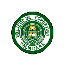 This pixel art showcases the detailed emblem of "Sociedade Esportiva Palmeiras," featuring concentric rings, a divided shield with yellow and green patterns, and decorative scrollwork. The crest's vibrant colors and meticulous design evoke a sense of heritage and institutional pride.
