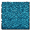 This pixel art showcases a mesmerizing, abstract texture of shimmering blue and teal, reminiscent of rippling water or digital noise. The monochromatic color scheme and scattered lighter pixels create a calm, almost hypnotic effect. It's a retro-digital representation of fluid motion.