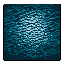 A mesmerizing field of teal and blue pixels evokes rippling water, with a central highlight creating a focal point of light and movement. This abstract, aquatic texture creates a calm and slightly mysterious atmosphere.